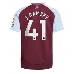 Aston Villa Jacob Ramsey #41 Hemmakläder 2024-25 Kortärmad